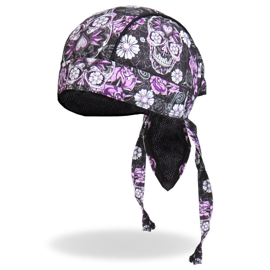 Sugar Skull Lightweight Headwrap HWH1078