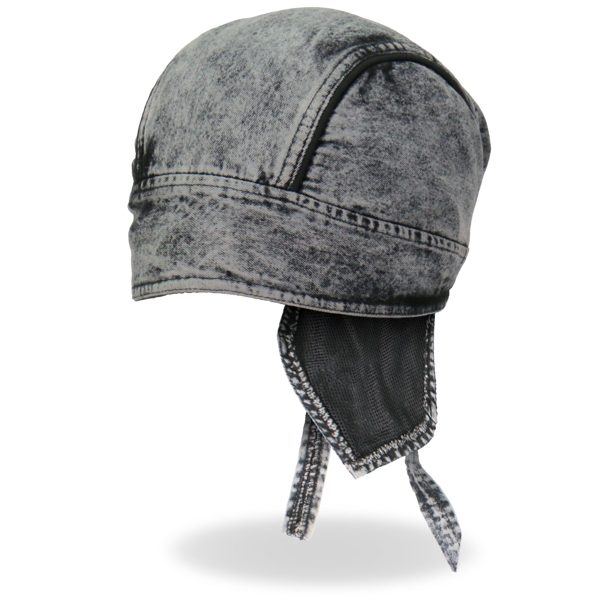 Charcoal Dye Denim Lightweight Headwrap HWH1107