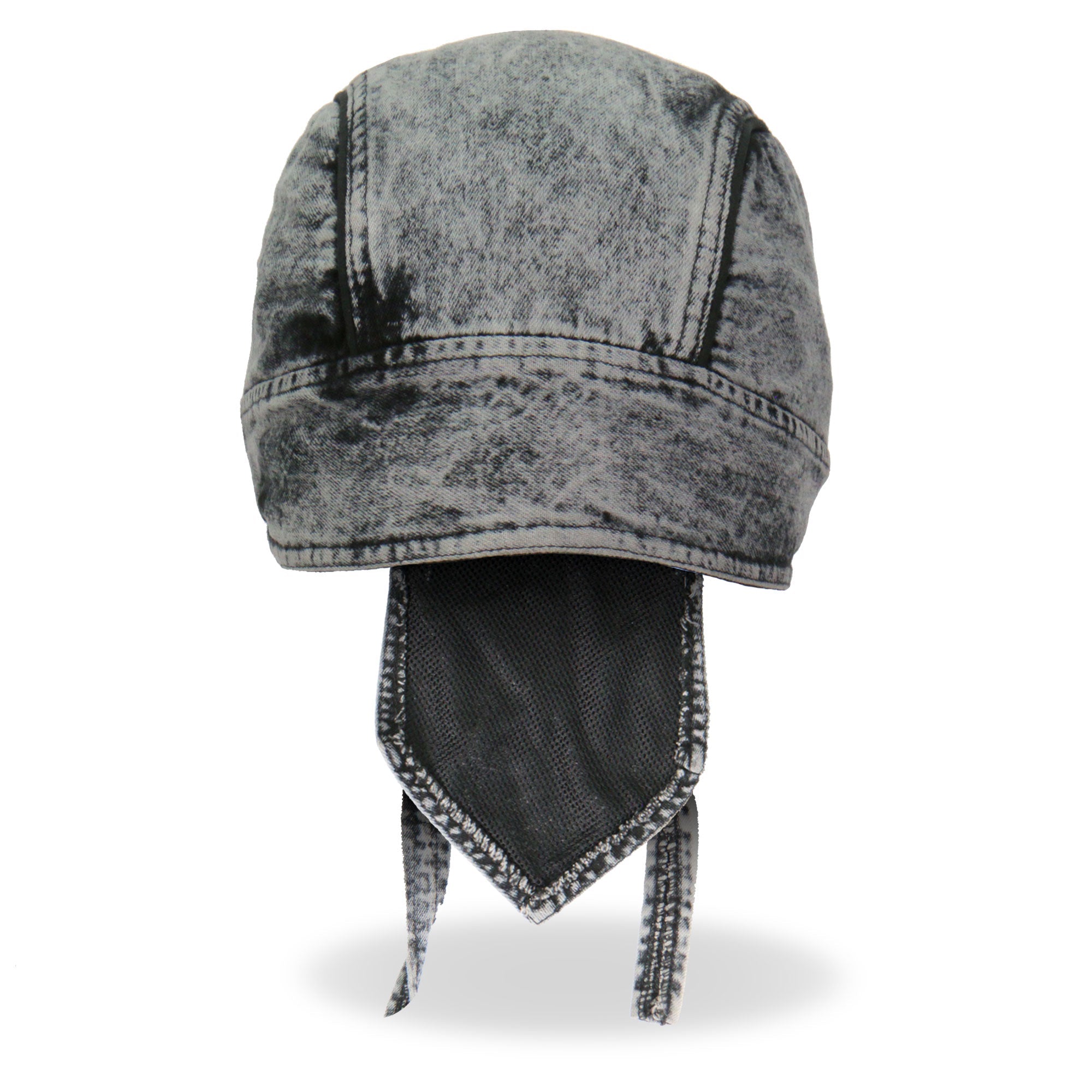 Charcoal Dye Denim Lightweight Headwrap HWH1107