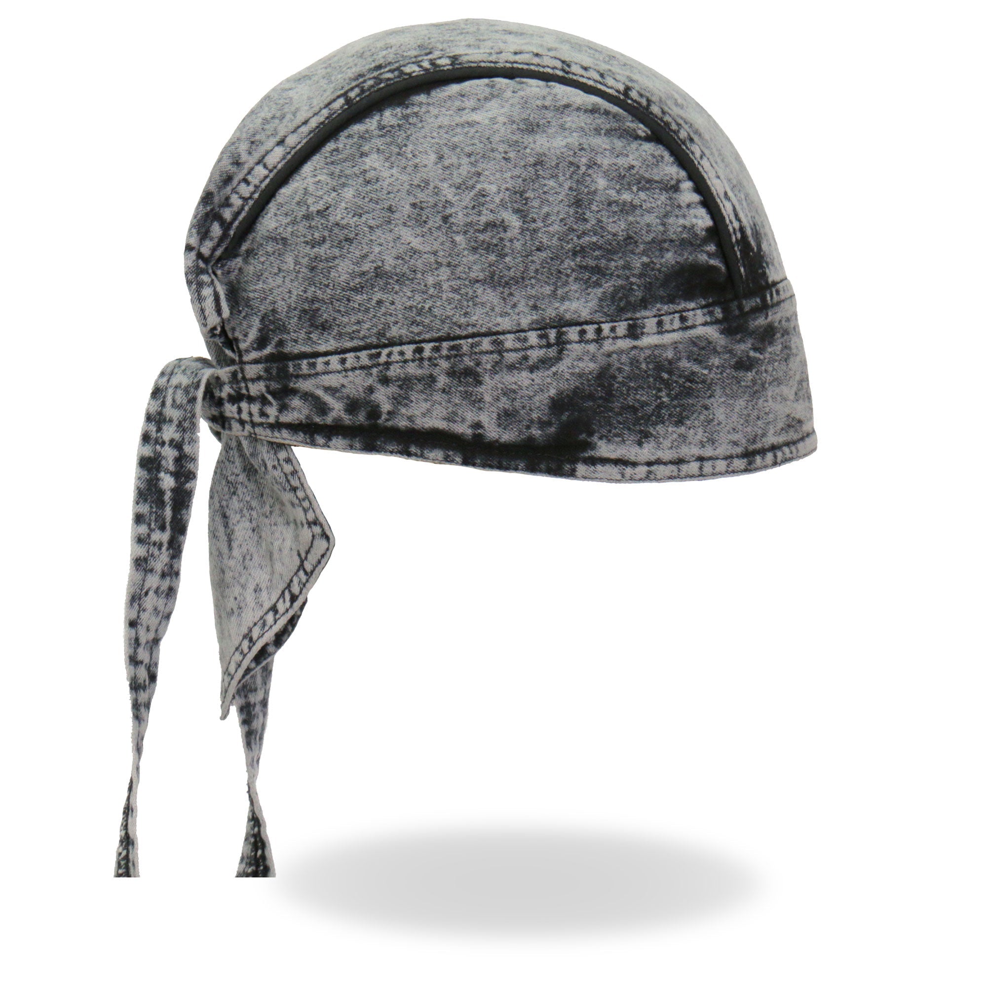 Charcoal Dye Denim Lightweight Headwrap HWH1107