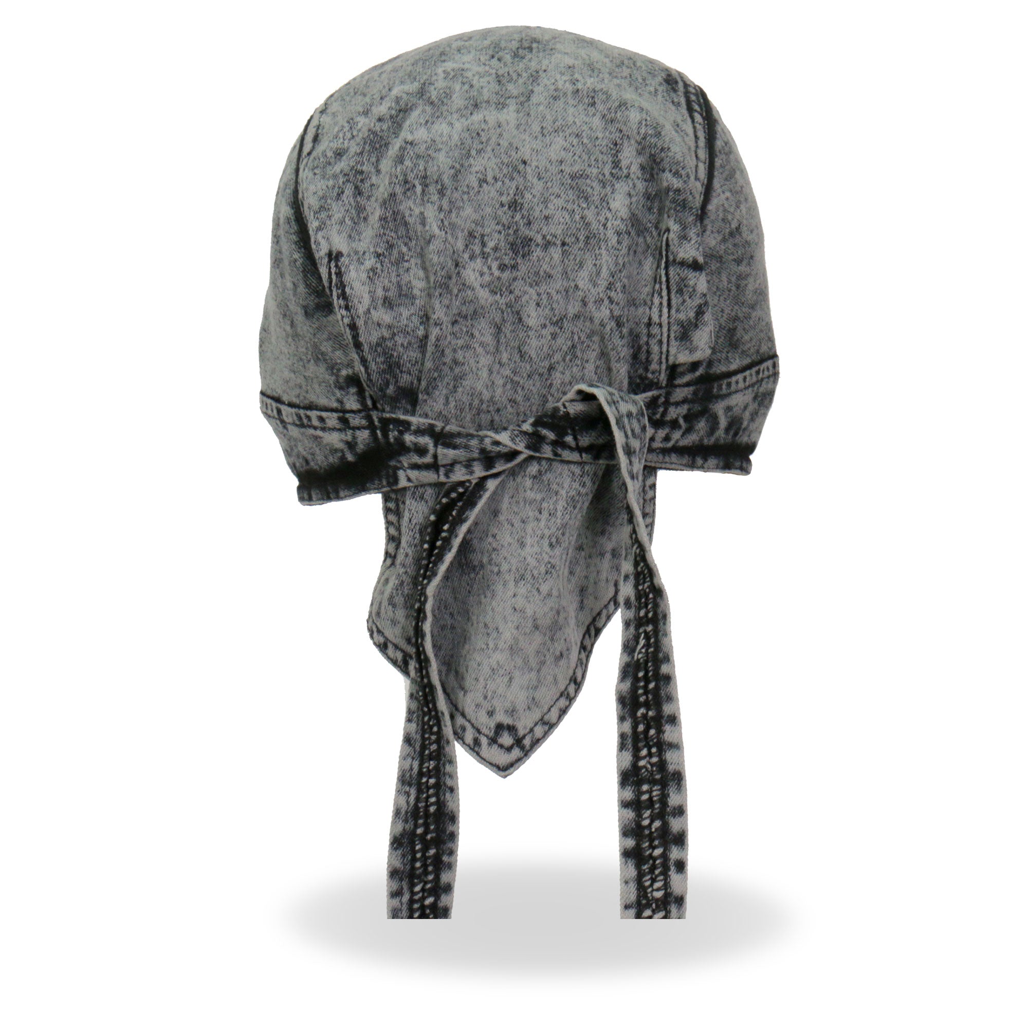 Charcoal Dye Denim Lightweight Headwrap HWH1107