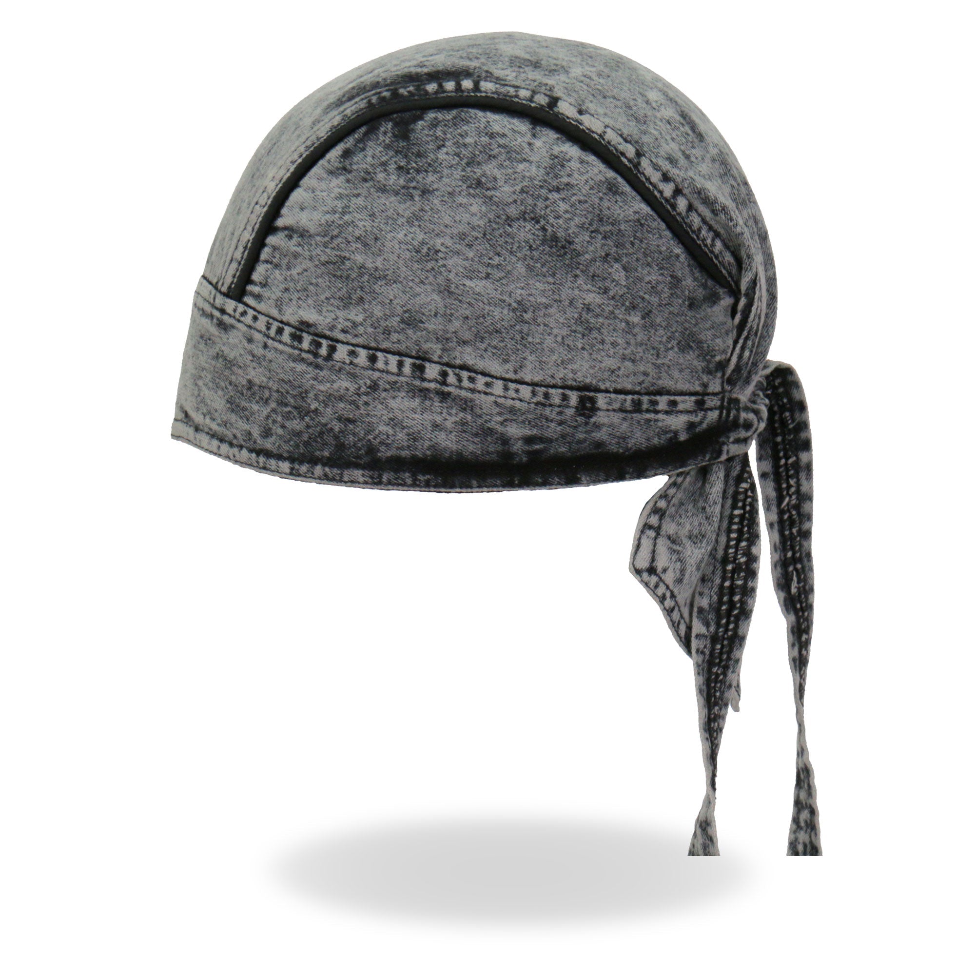 Charcoal Dye Denim Lightweight Headwrap HWH1107