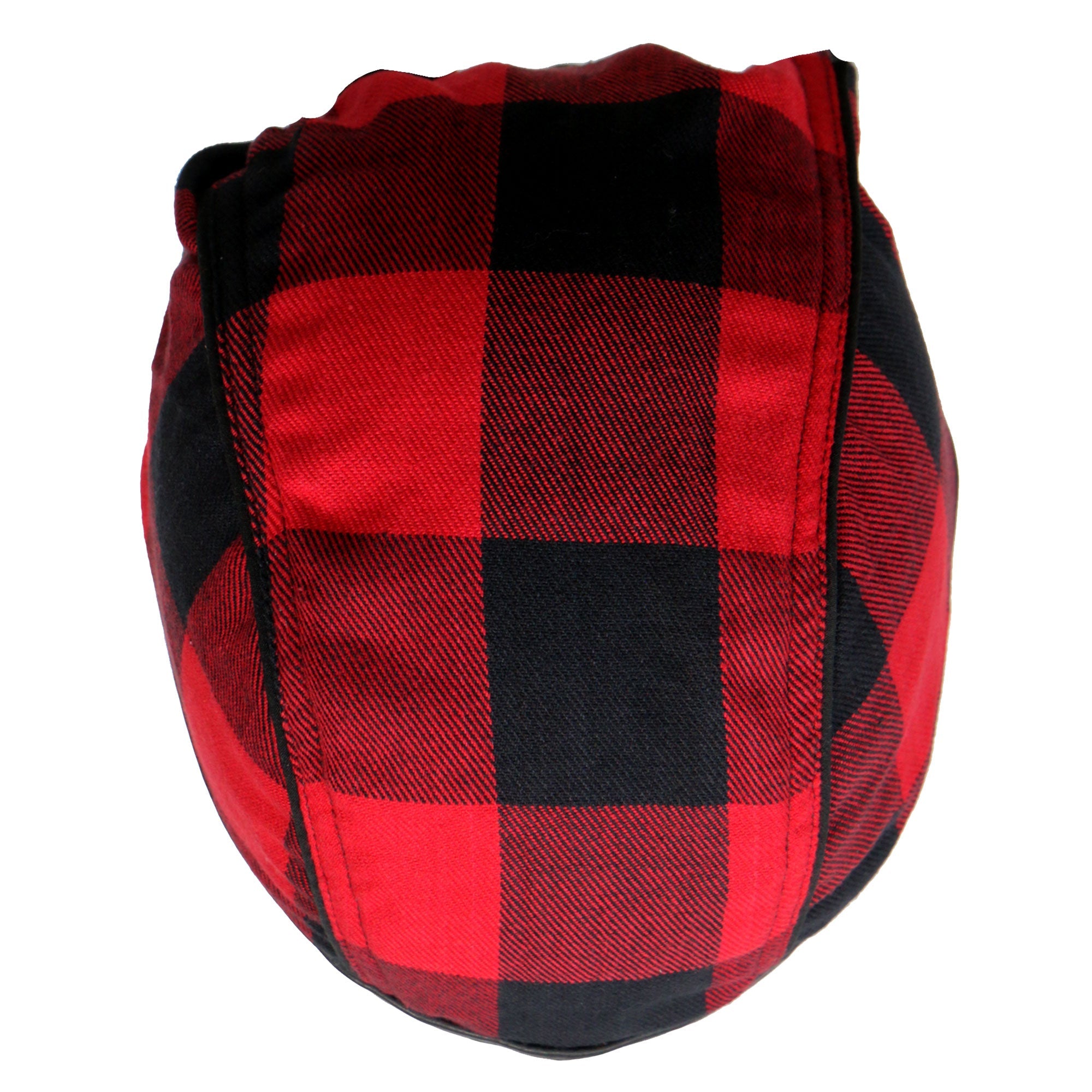 Black/Red Buffalo Plaid Lightweight Headwrap HWH1108