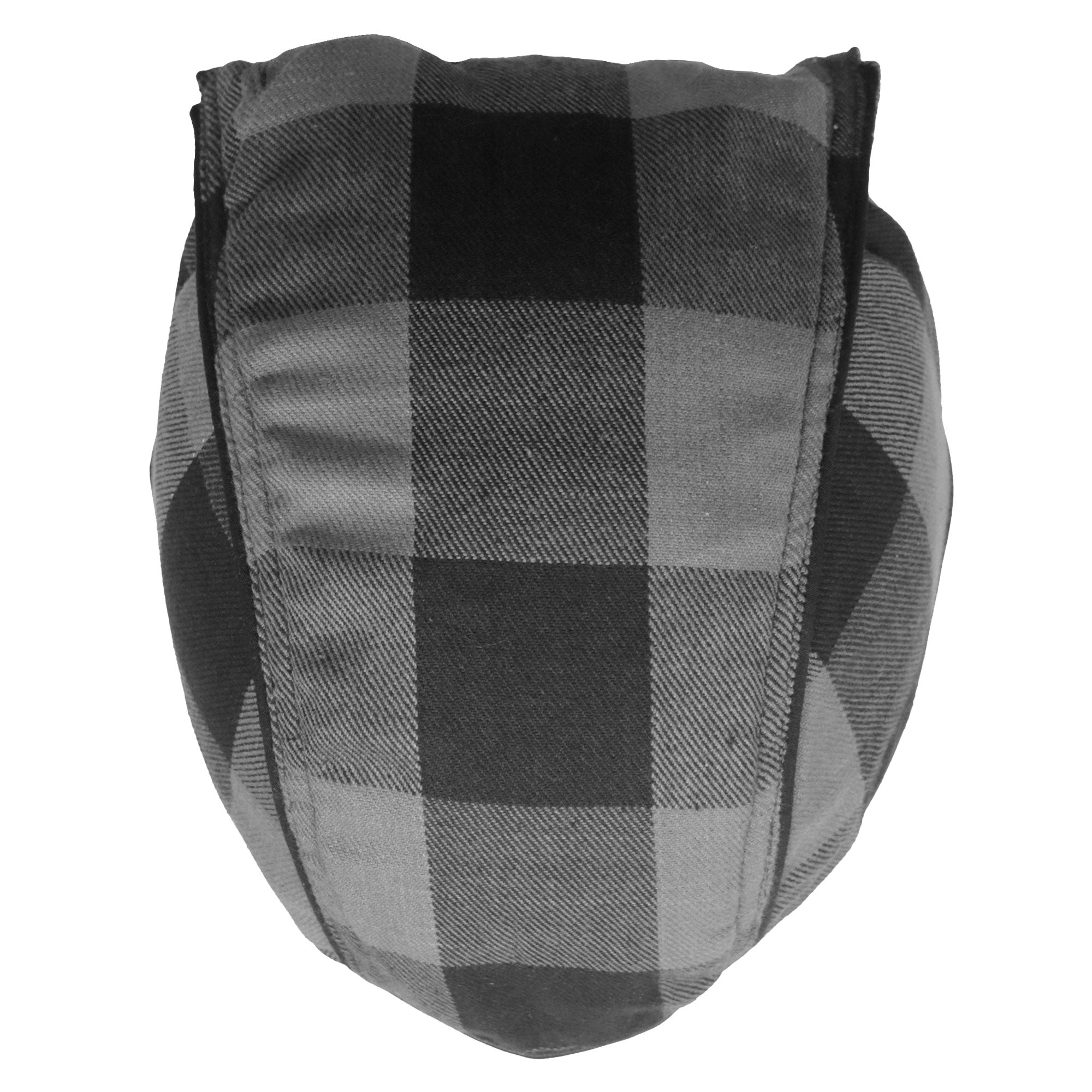 Gray Buffalo Plaid Lightweight Headwrap HWH1110