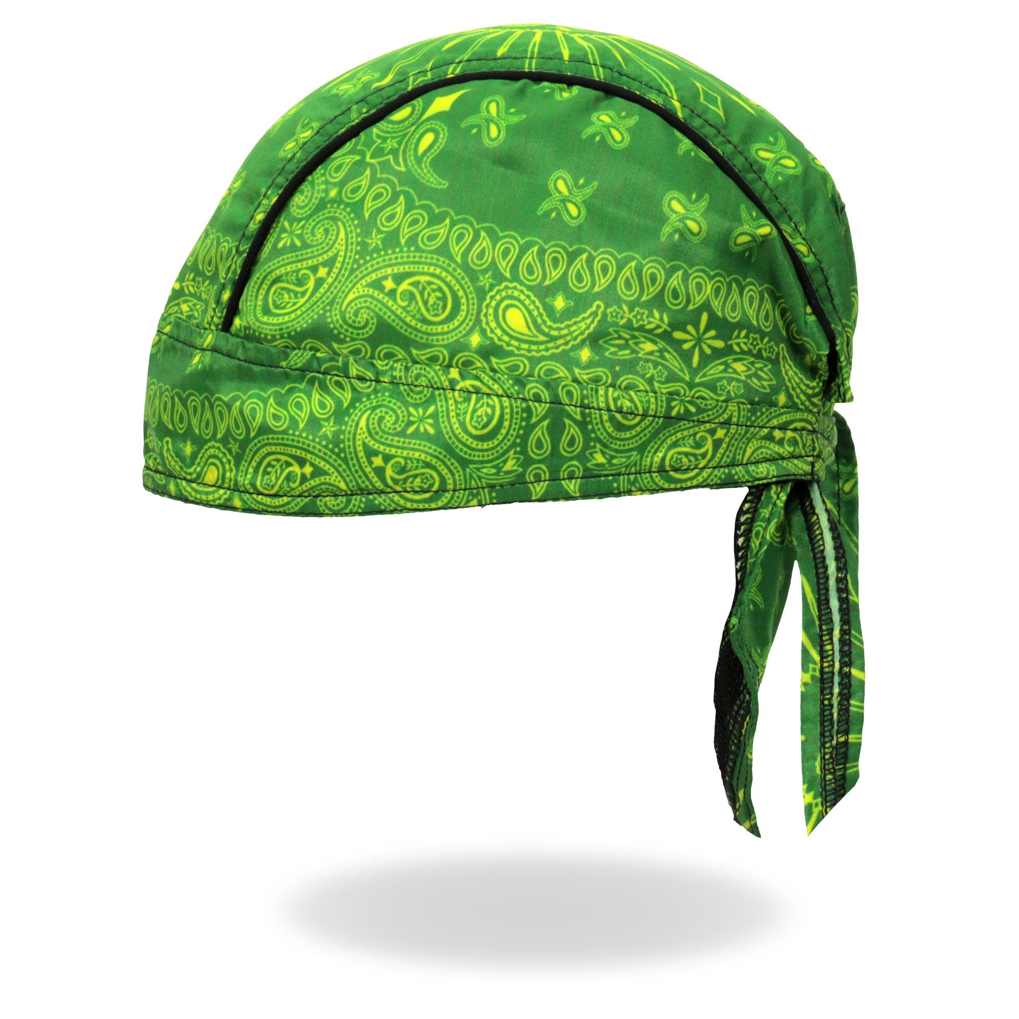 Green Paisley Lightweight Headwrap HWH1116