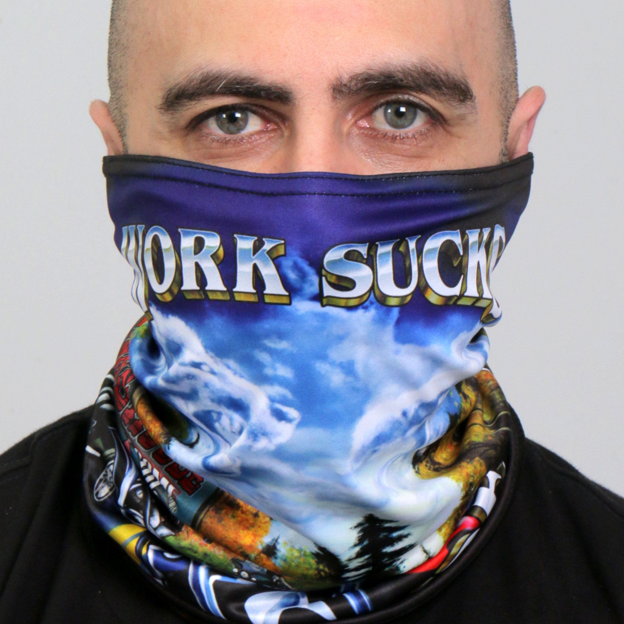 HWN2026 Work Sucks Neck Gaiter