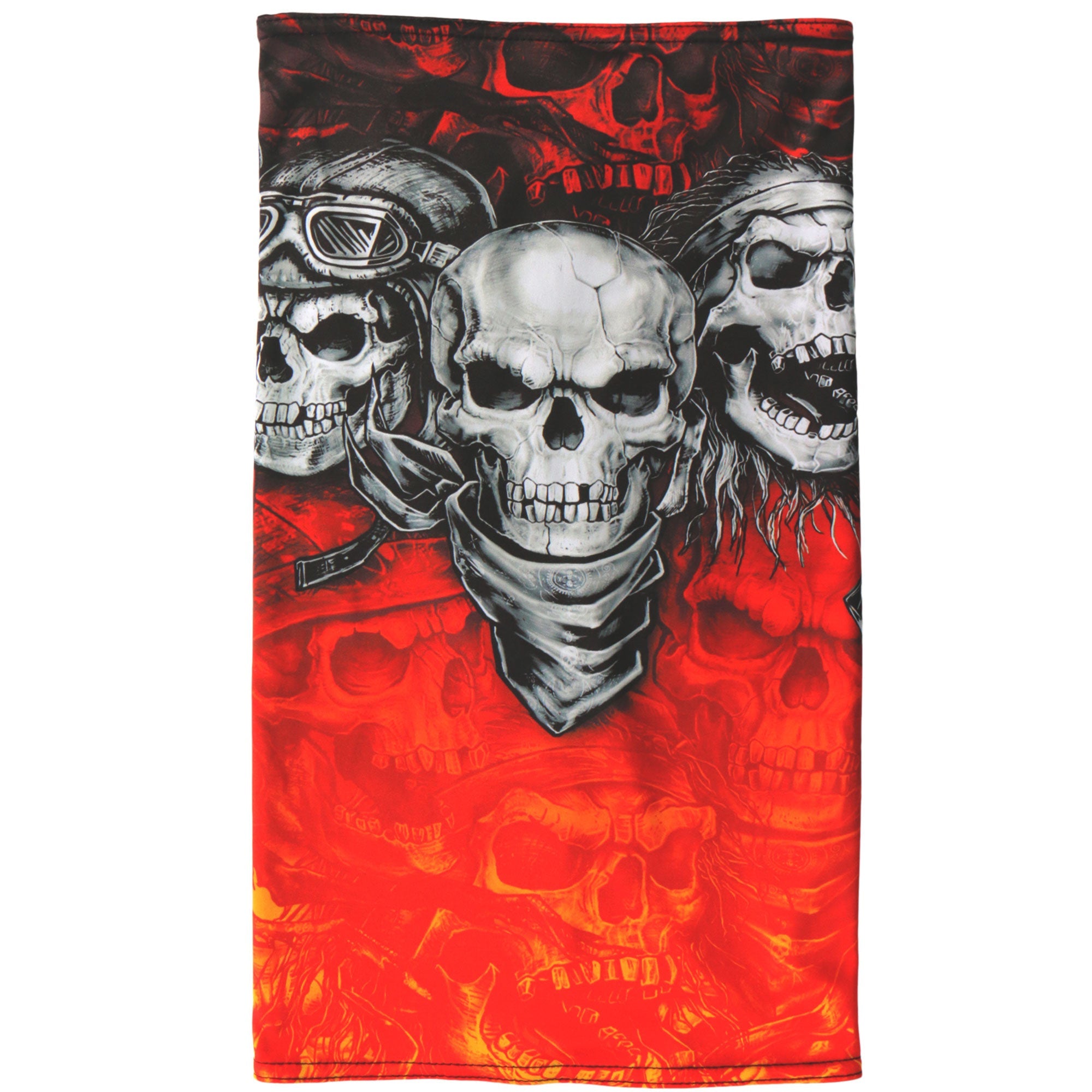 HWN2028 Over The Top Skulls Neck Gaiter