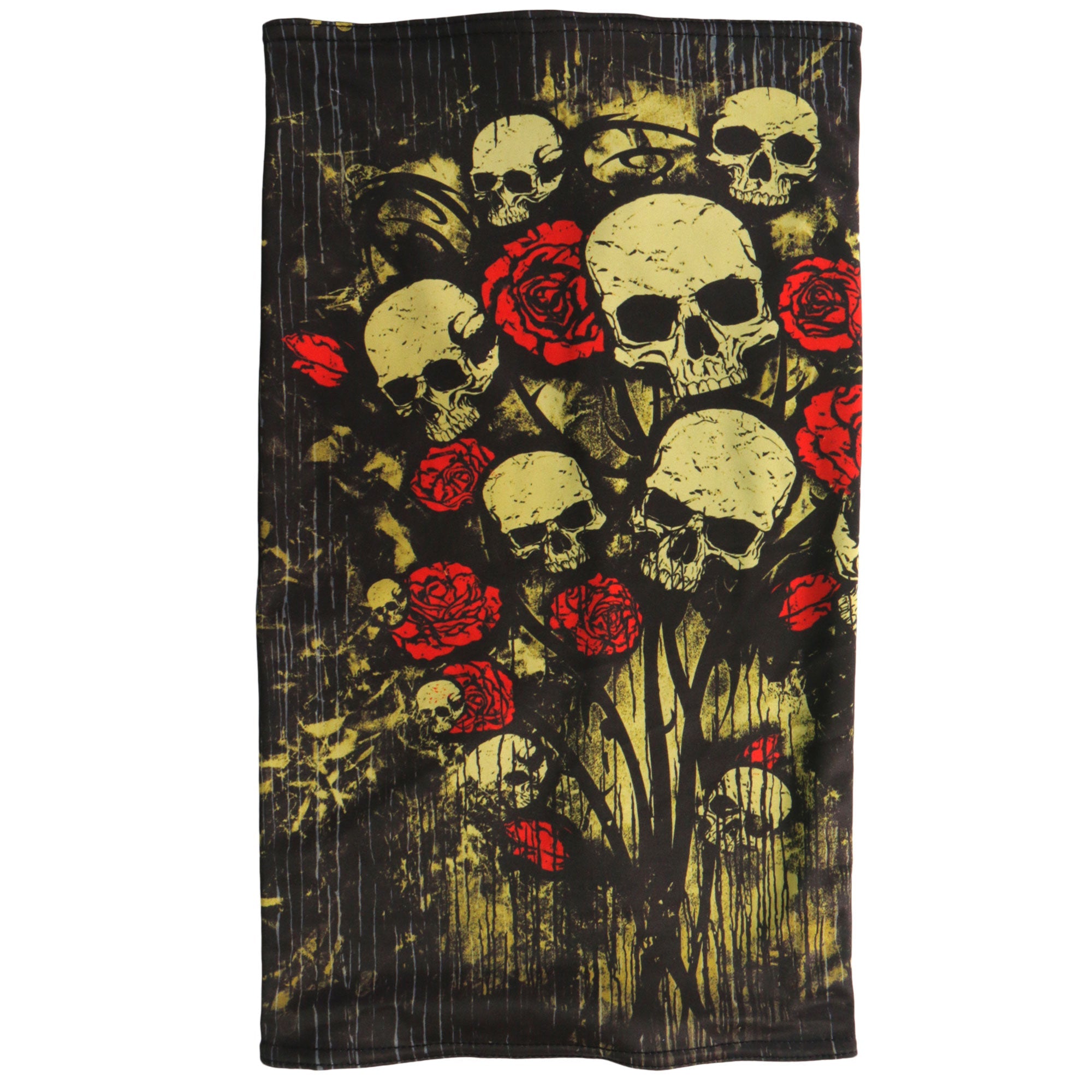HWN2034 Skull Bouquet Neck Gaiter