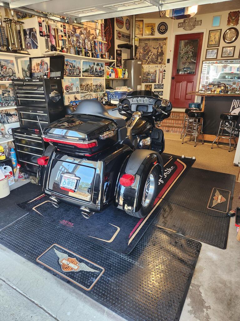 MPM Motorcycle Mat for Trike Motorcycle "Best of Trike" - MM7433