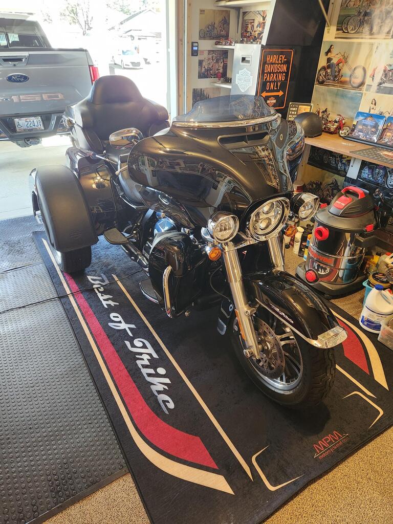 MPM Motorcycle Mat for Trike Motorcycle "Best of Trike" - MM7433