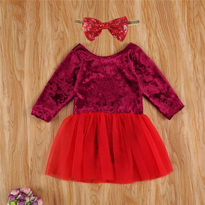0-18 Months Baby Girls Red Long Sleeve Letters Printed Pattern Christmas Party Dress Perfect Gift Multi / 12 18Months 0-18 Months Baby Girls Red Long Sleeve Letters Printed Pattern Christmas Party Dress Perfect Gift Multi / 12 18Months
