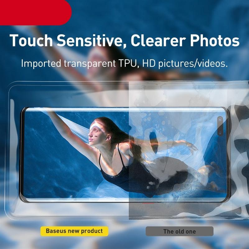 Waterproof Phone Case for iPhone 13 12 Pro Max Swim Water Proof Phone Bag Universal Protection Cover Waterproof Mobile Phone Case Underwater Mobile Phone Case
