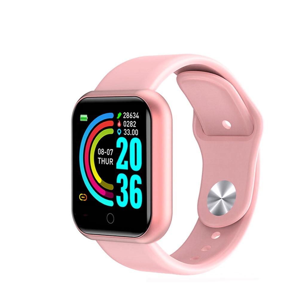 Elegant Popular Smart Watch For Women and Men D20 Pro Men Smartwatch for IOS and Android Sistems With Heart Rate Monitor Blood Pressure Sports Tracker Wristband