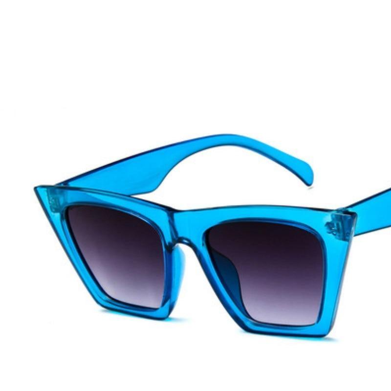 Famous Square Lady Polarized Cat Eyes Colorful Sunglasses  display picture 2