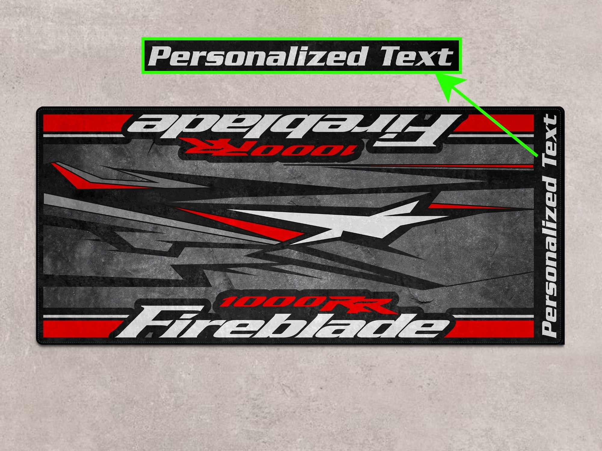 MPM Motorcycle Mat for Honda CBR1000RR Fireblade - MM7243