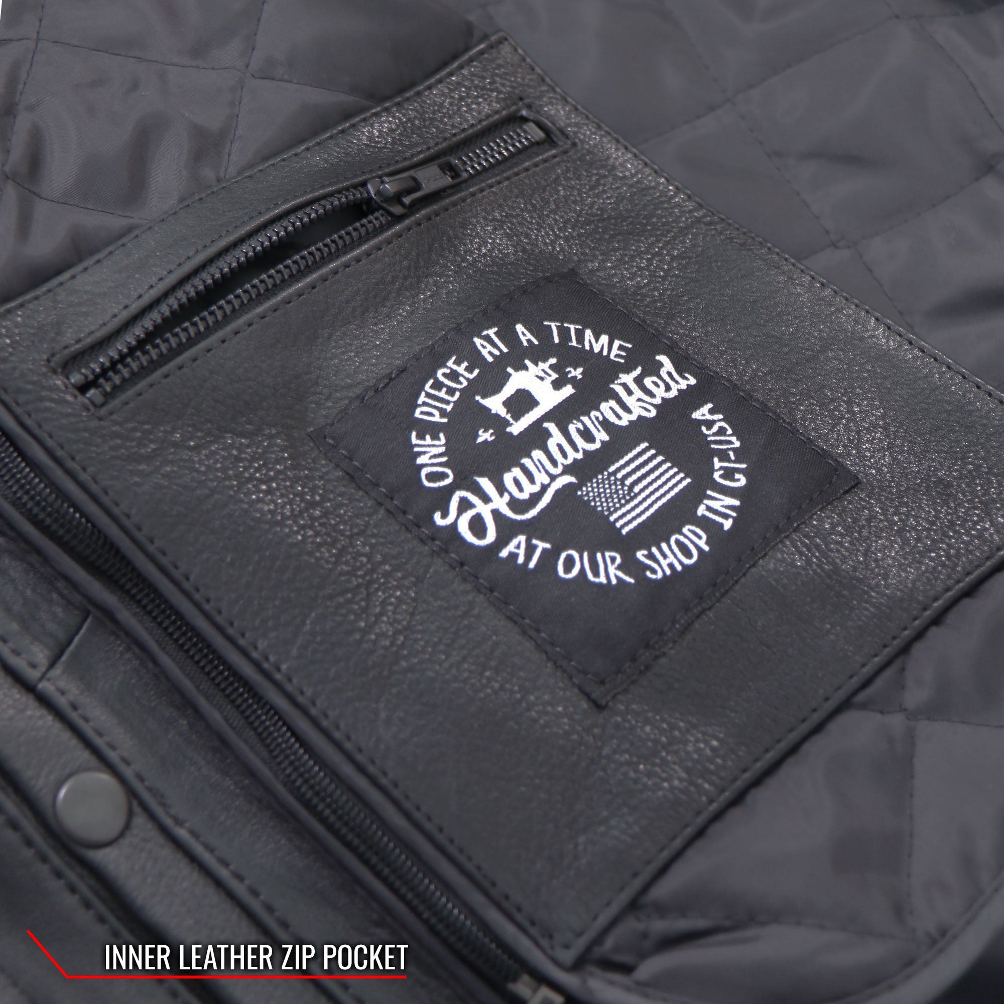 JKM5001 Men's USA Made Premium Leather Motorcycle Biker Racer Jacket