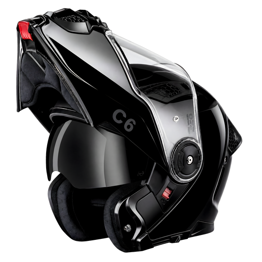 D.O.T. & ECE Daytona C6- Hi-Gloss Black
