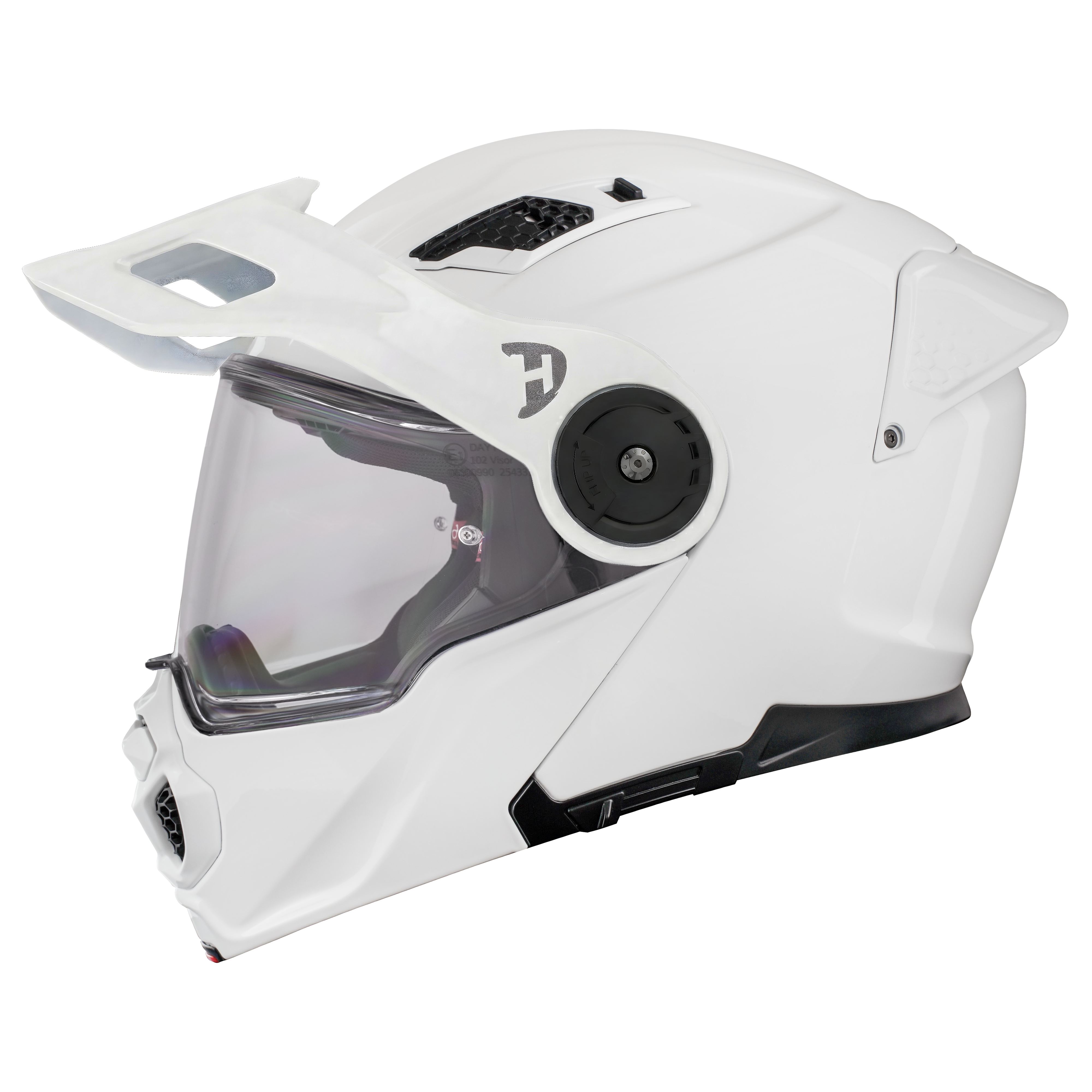 D.O.T. & ECE Daytona C6- Hi-Gloss White