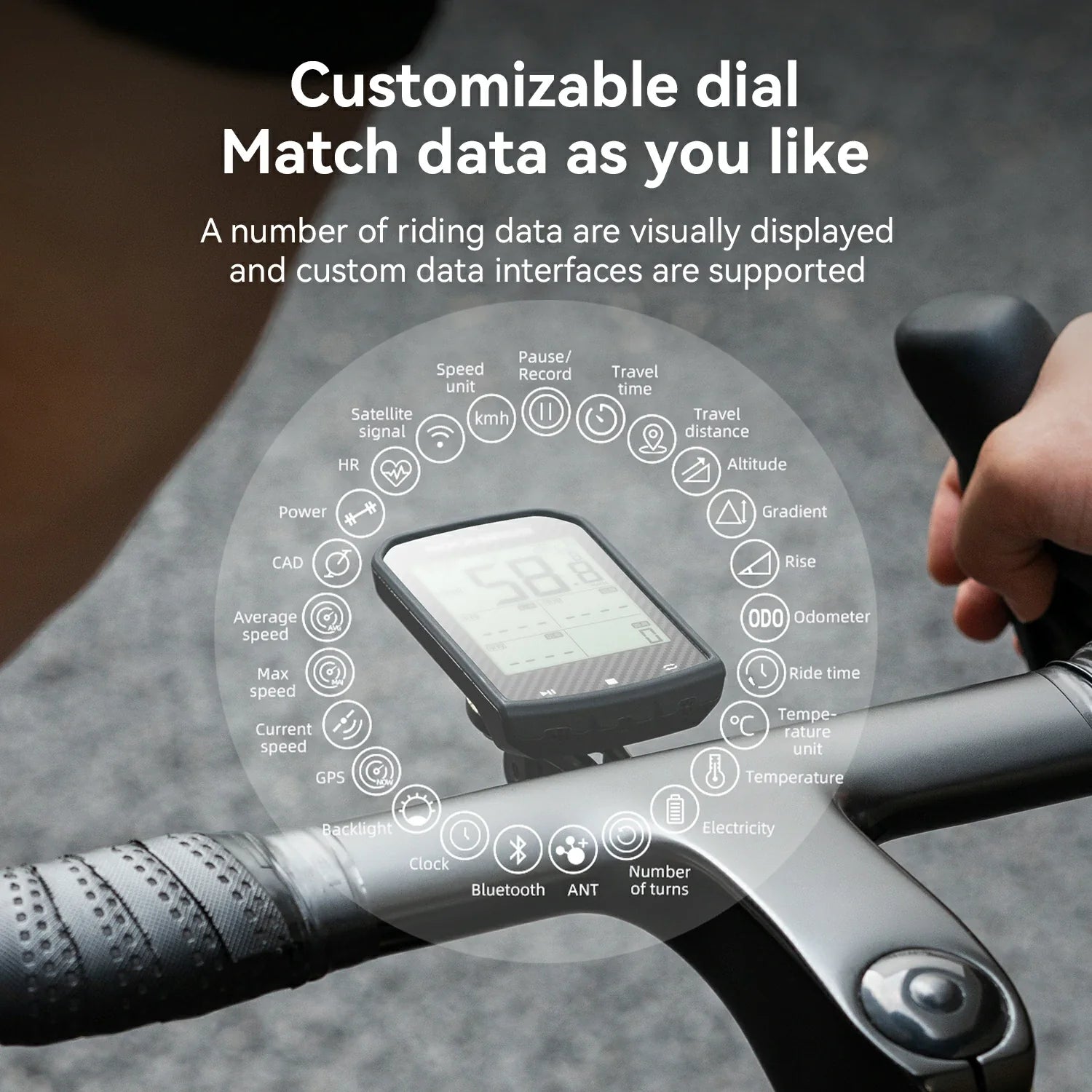 M1 Pro Wireless Bike Computer