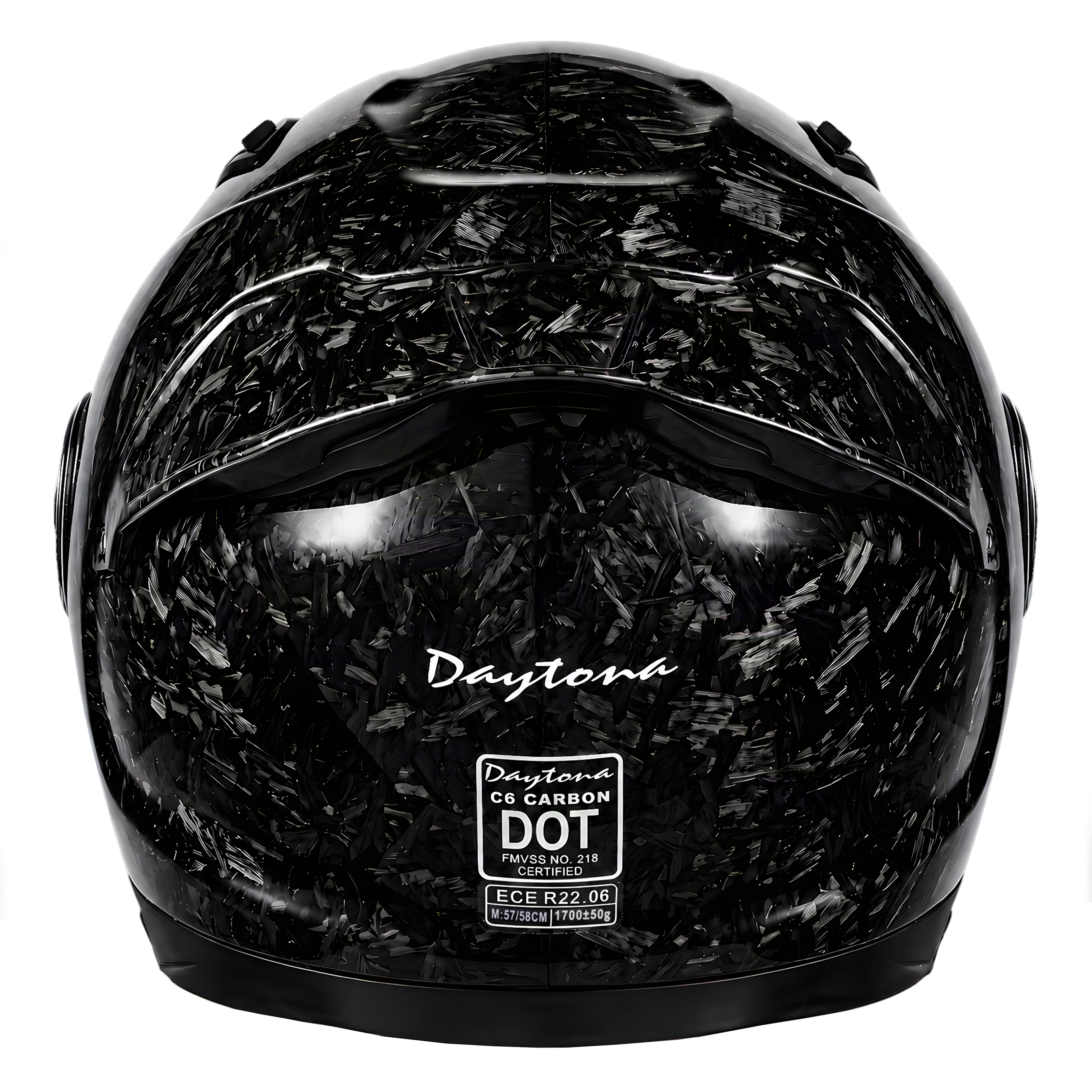 D.O.T. & ECE Daytona C6 PRO- Forged Grey Carbon Fiber