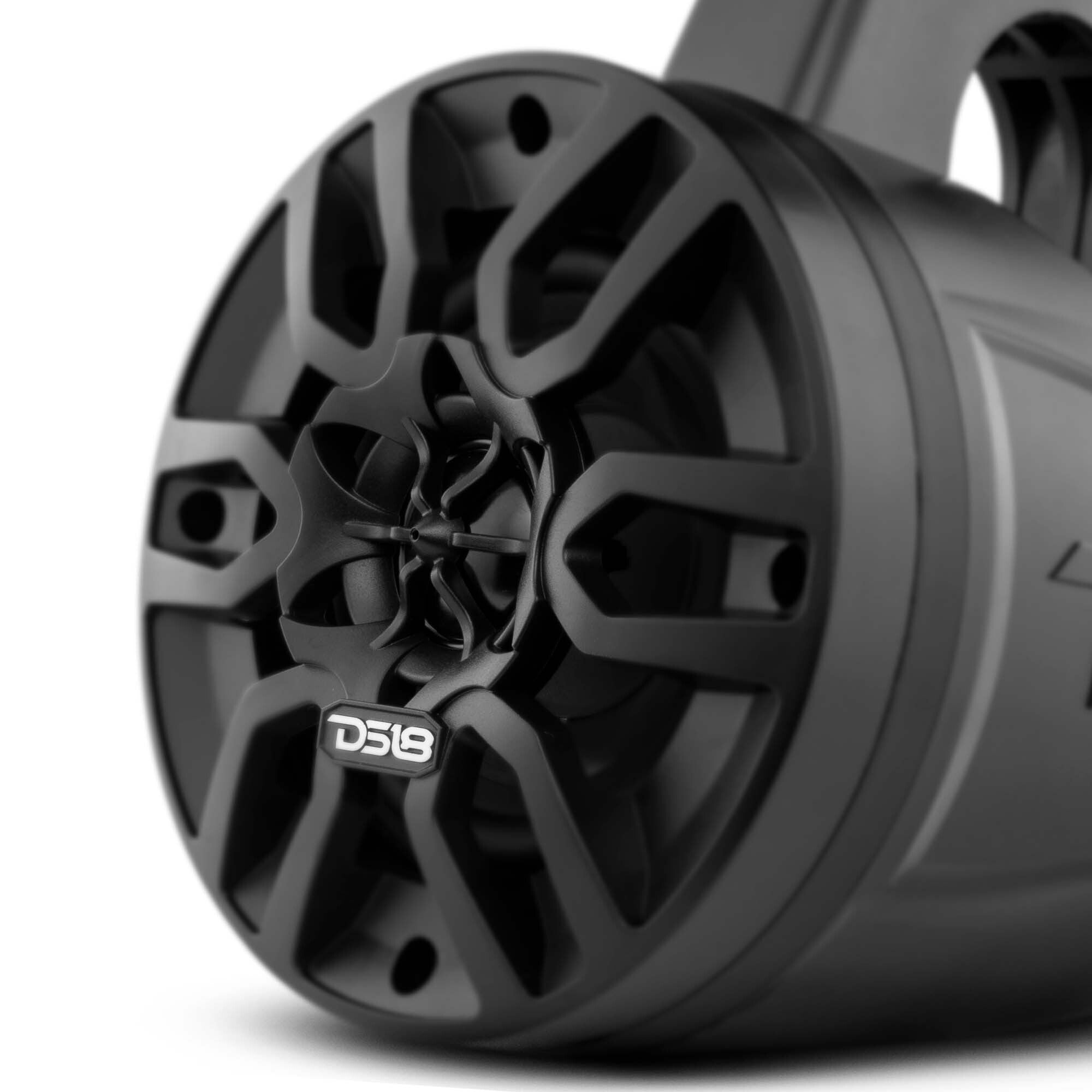 MP 4" Wakeboard Tower Speakers 50 Watts Rms -Black
