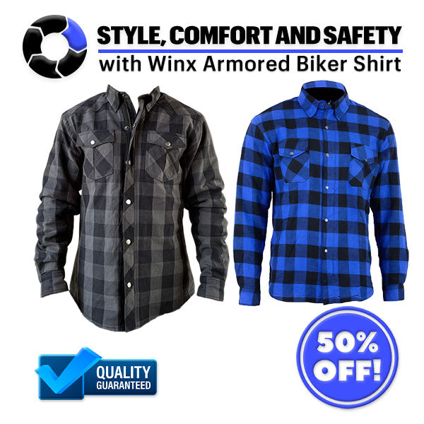 Winx Armored Moto Flannel Jacket