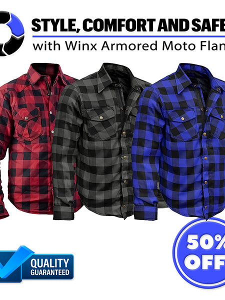 Winx Armored Moto Flannel