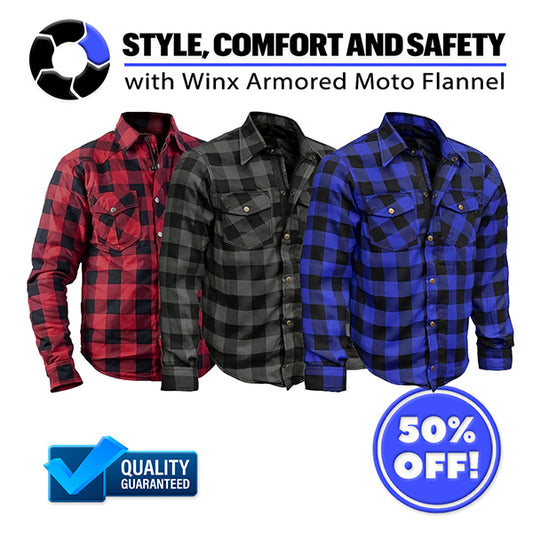 Winx Armored Moto Flannel Jacket