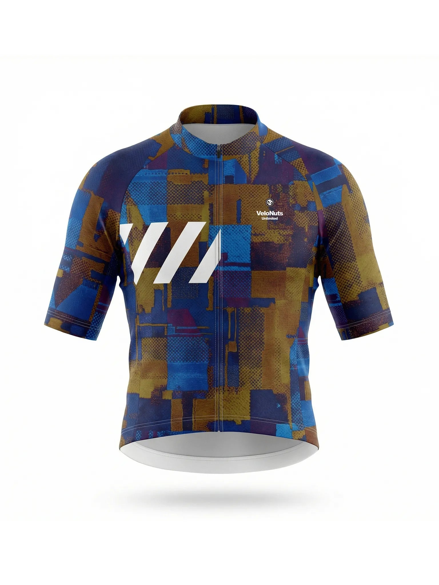Men's Cycling Jersey Terrain Blocks