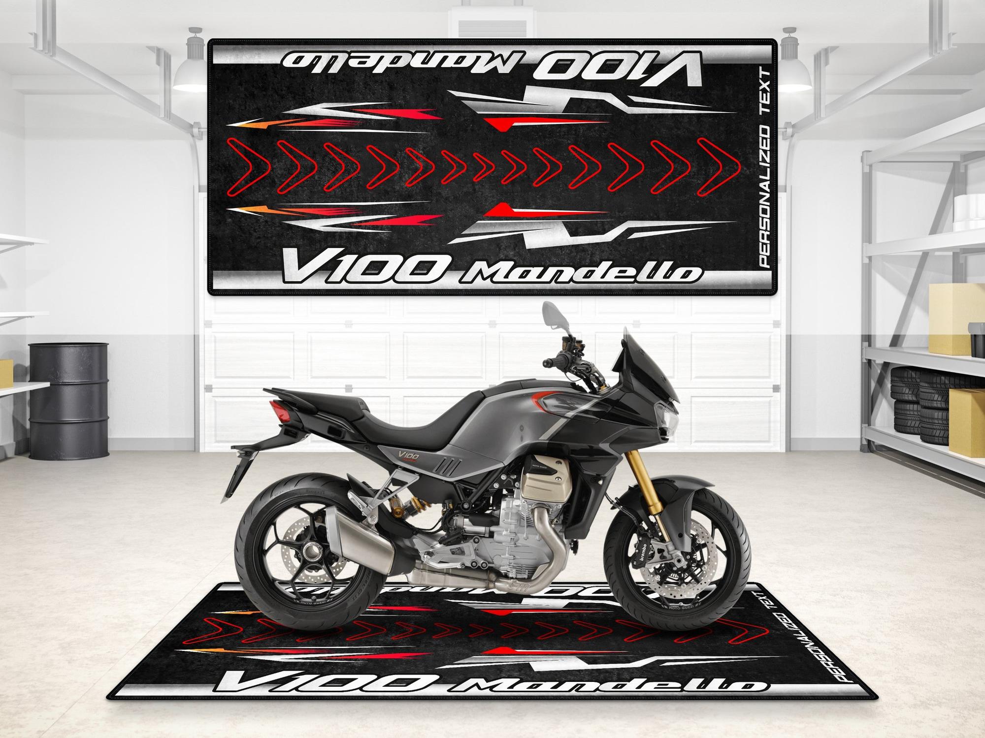 MPM Motorcycle Mat for Moto Guzzi V100 Mandello - MM7206
