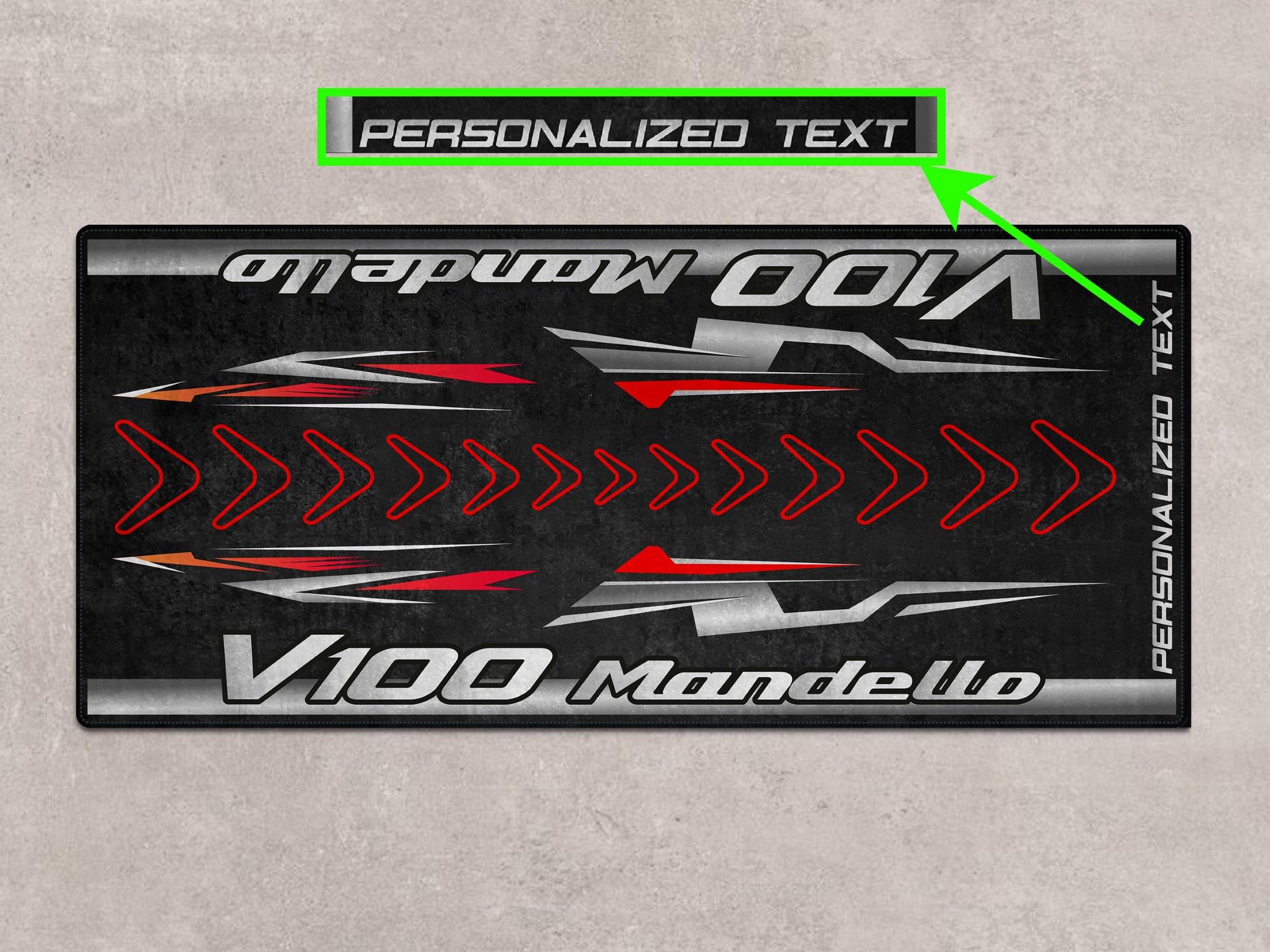 MPM Motorcycle Mat for Moto Guzzi V100 Mandello - MM7206
