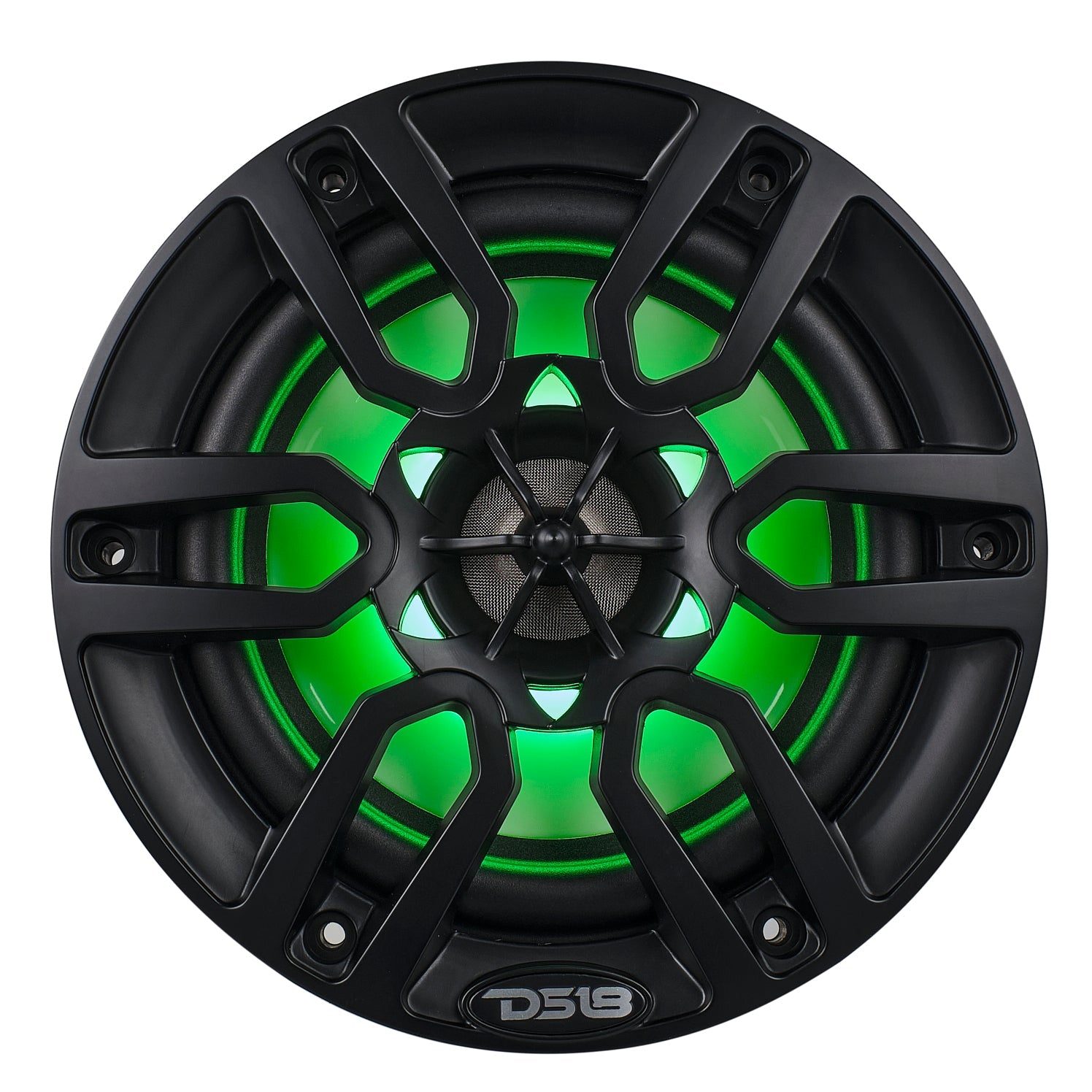 NXL 6.5" 2-Way Coaxial Marine Speaker with LED RGB Lights | 100W RMS 4-Ohm