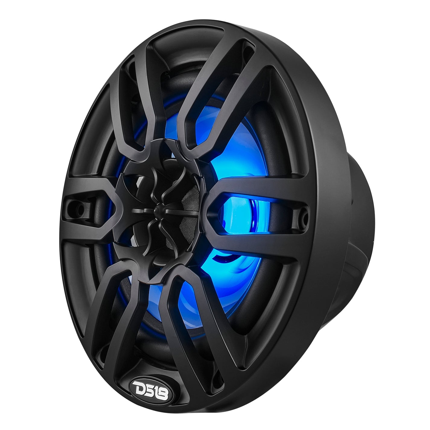 NXL 6.5" 2-Way Coaxial Marine Speaker with LED RGB Lights | 100W RMS 4-Ohm