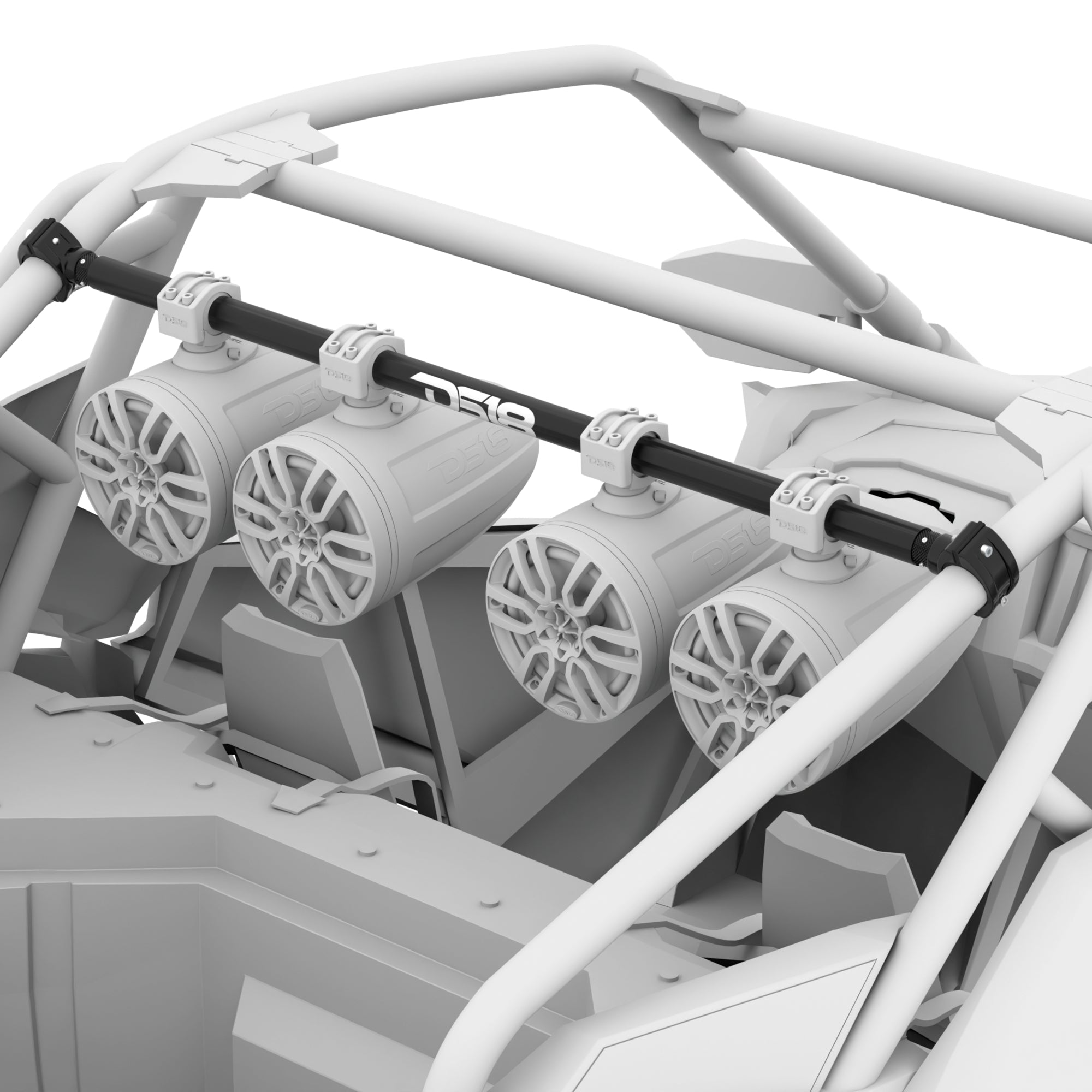 Polaris RZR PRO Rear Mounting Tube for Tower Speakers – winxwheels