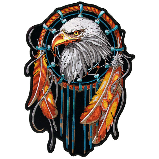 PPA6834 Eagle Dream Catcher 4" x 6" Patch
