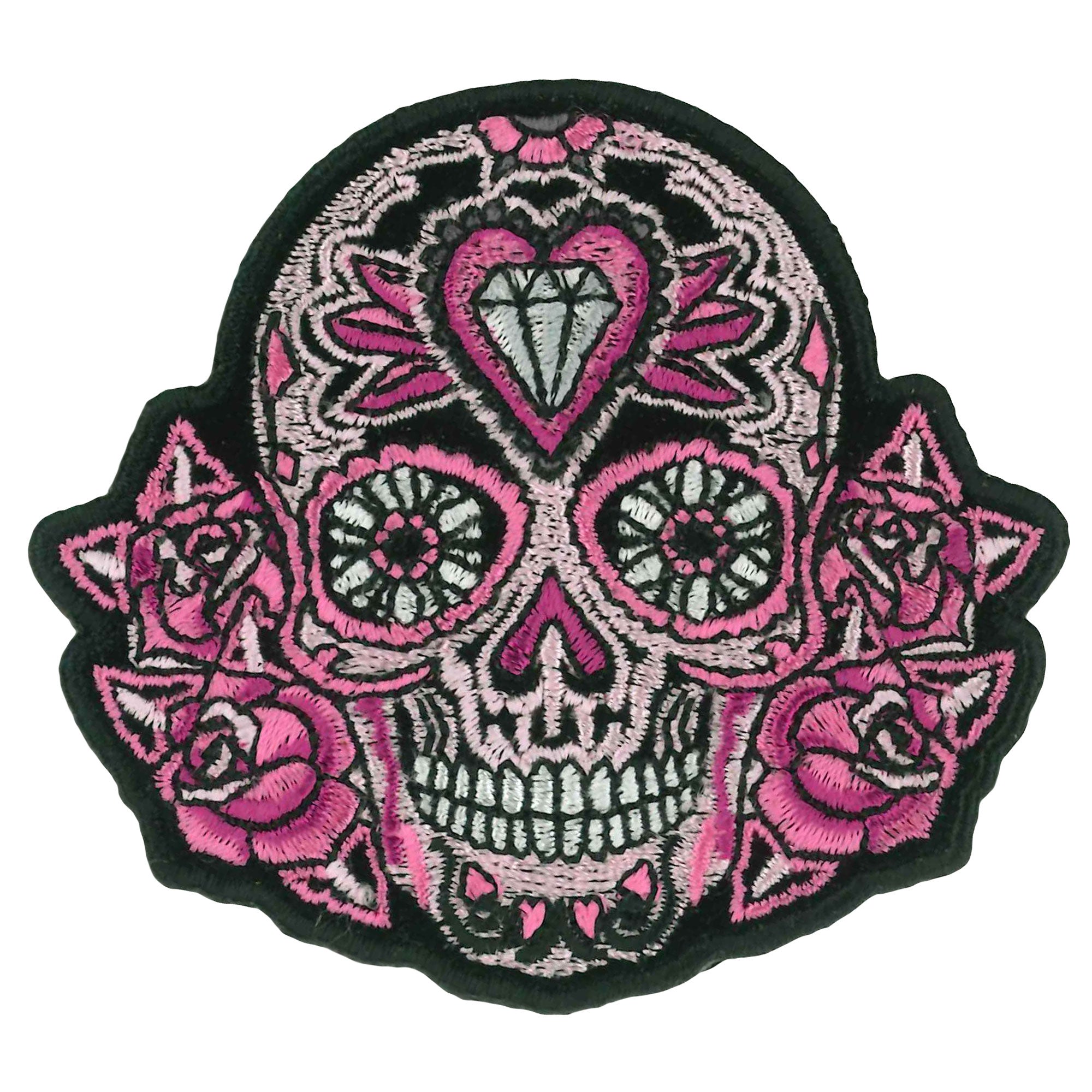 PATCH COLOR SUGAR SKULL 3