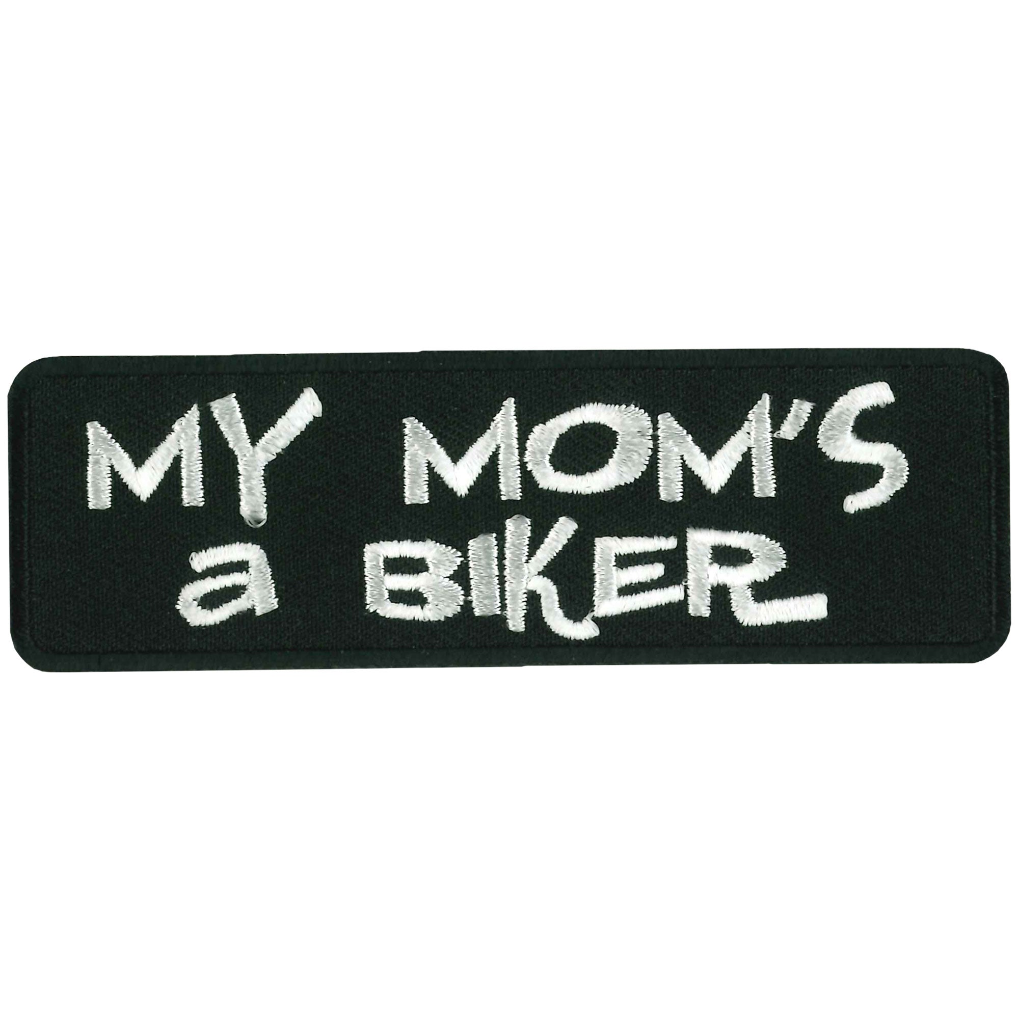 PPL9121 Mom's a Biker 4" Patch