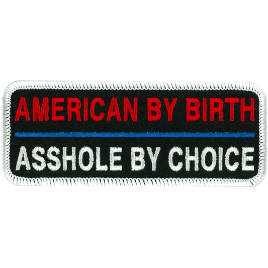 PPL9154 Asshole by Choice 4" Patch