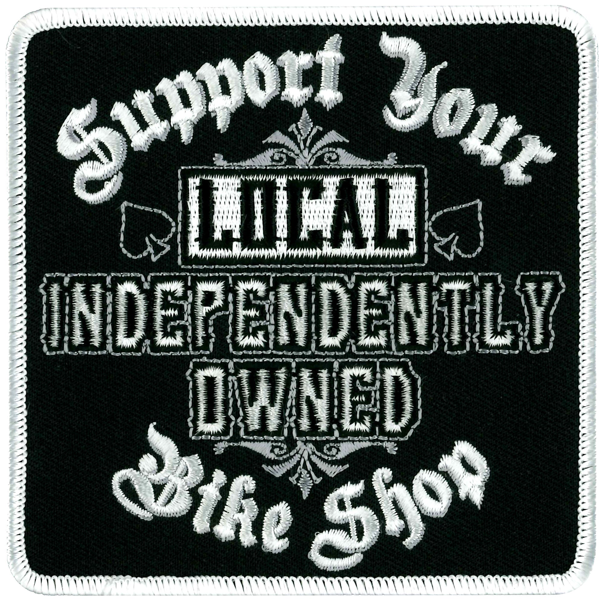 PPL9298 Support your Local Shop Patch
