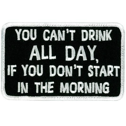 PPL9303 Can't Drink All Day Patch