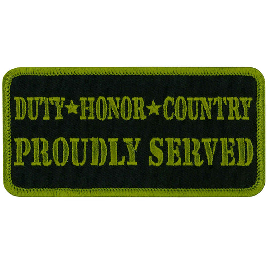 PPL9420 Duty Honor Country Patch