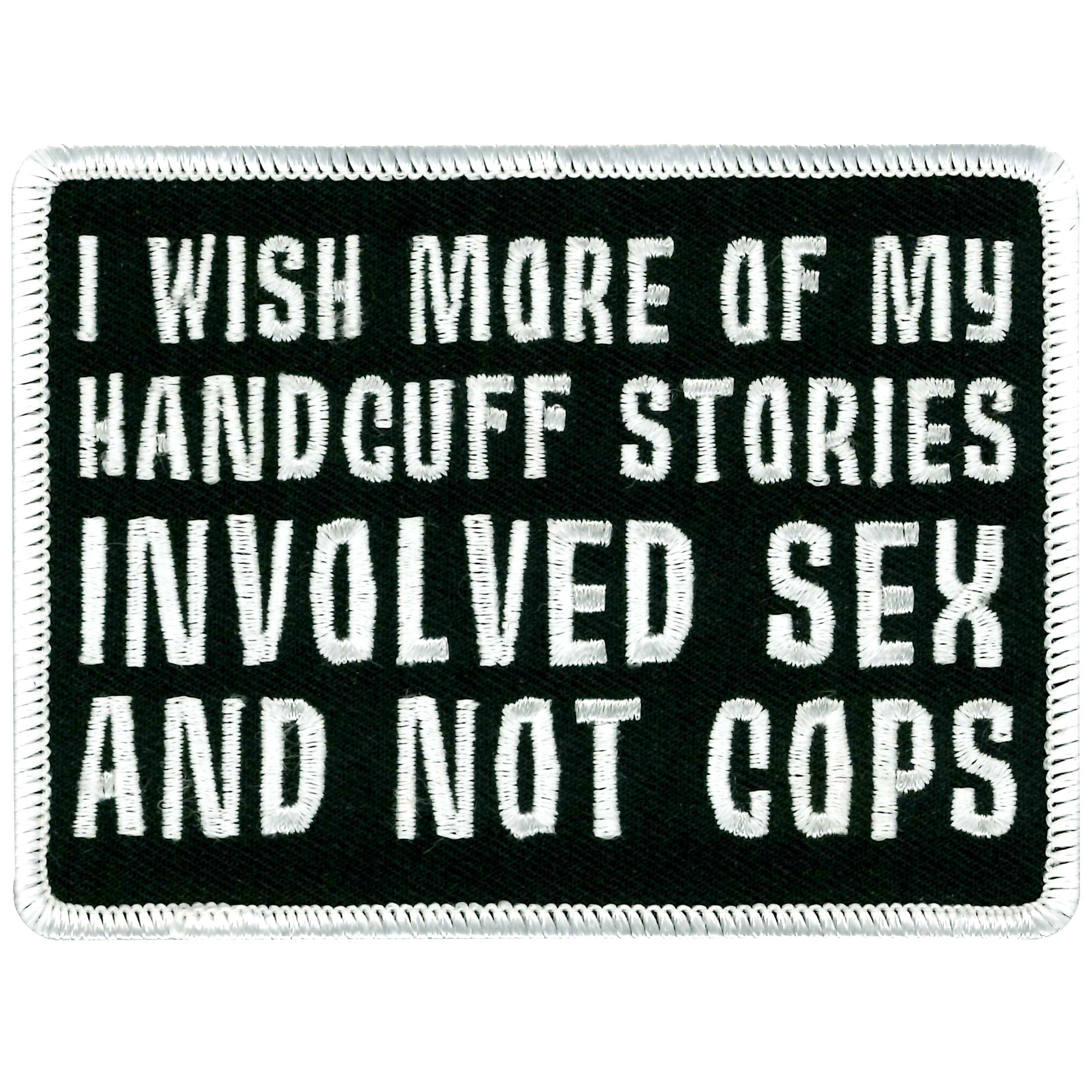 Handcuff Stories Embroidered Patch