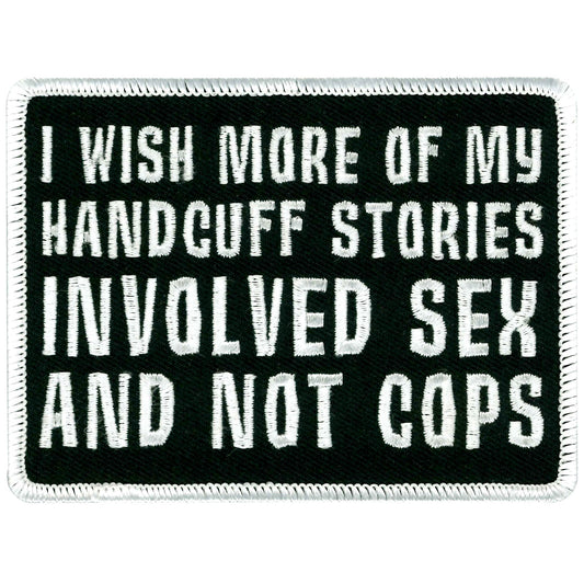 Handcuff Stories Embroidered Patch
