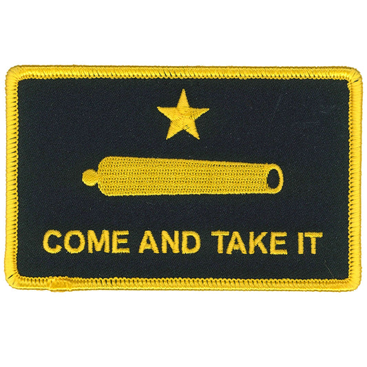 Yellow Come and Take it 4" Patch