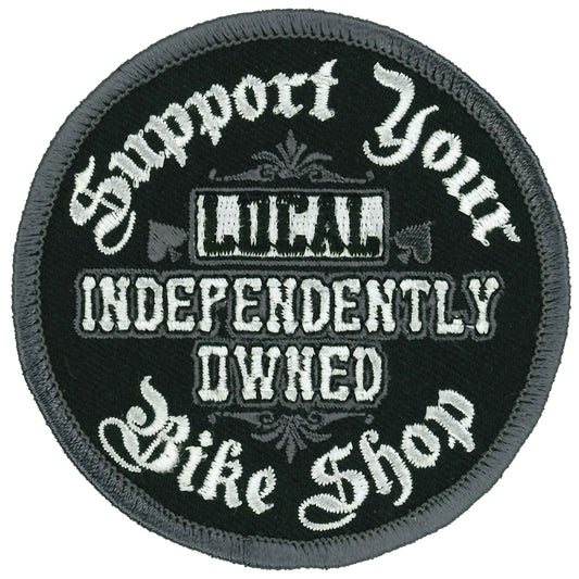 Support Your Local Bike Shop 3" X 3" Patch