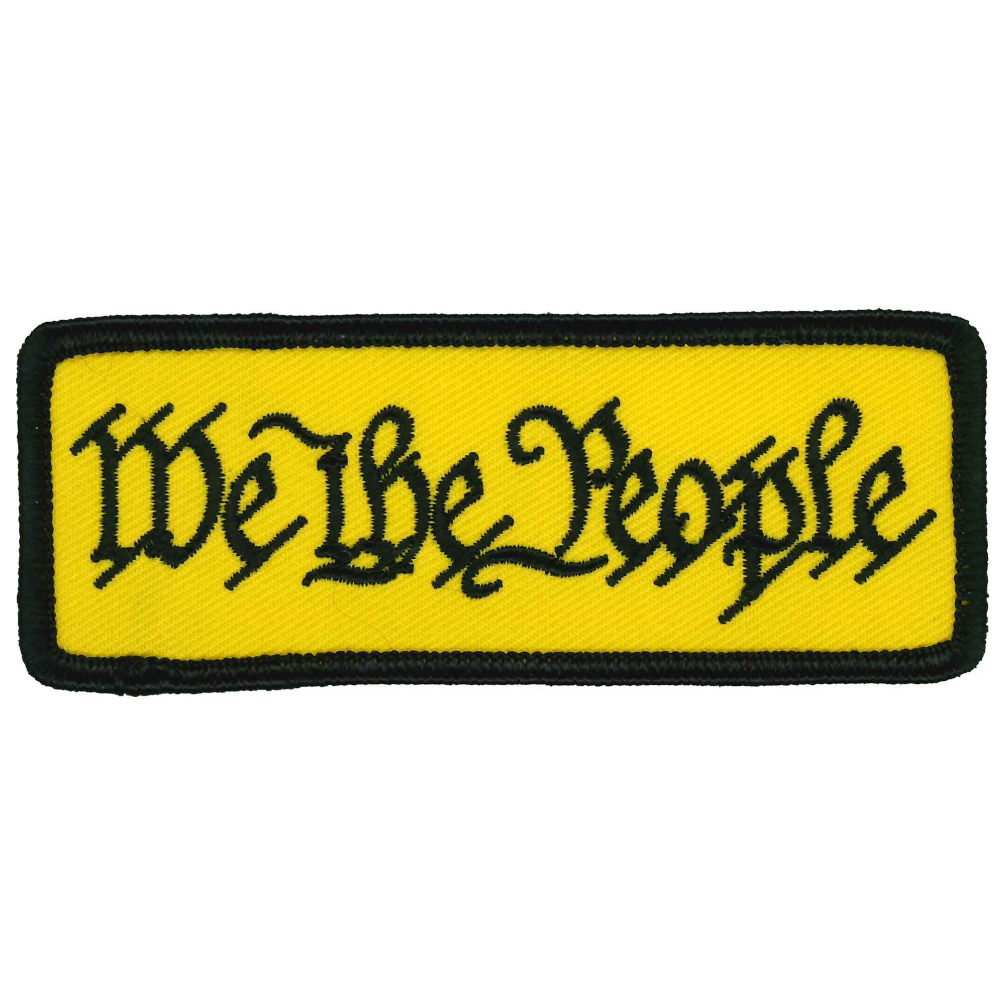 We the People 4" X 2" Patch