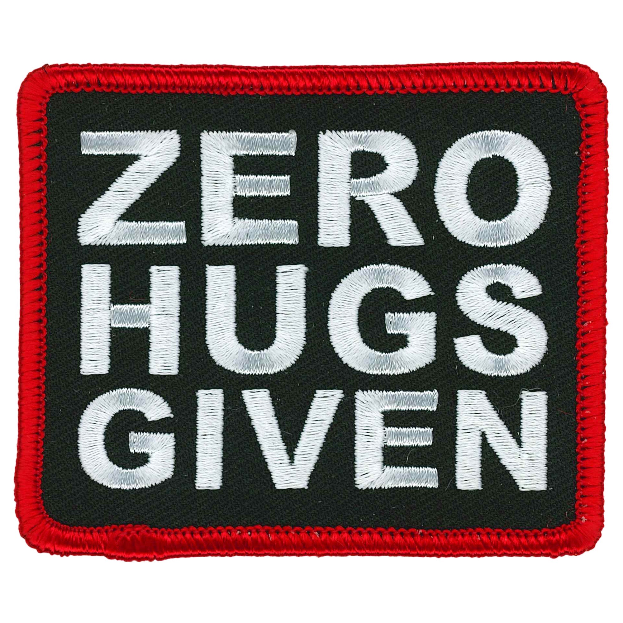 Zero Hugs Given Patch