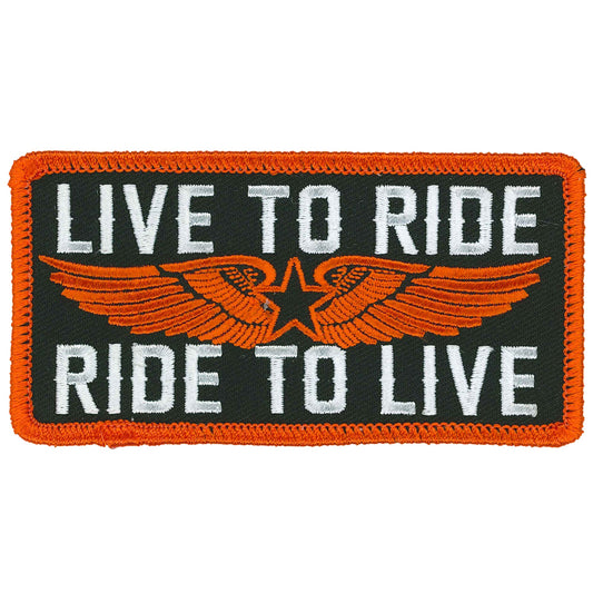 Live To Ride Patch