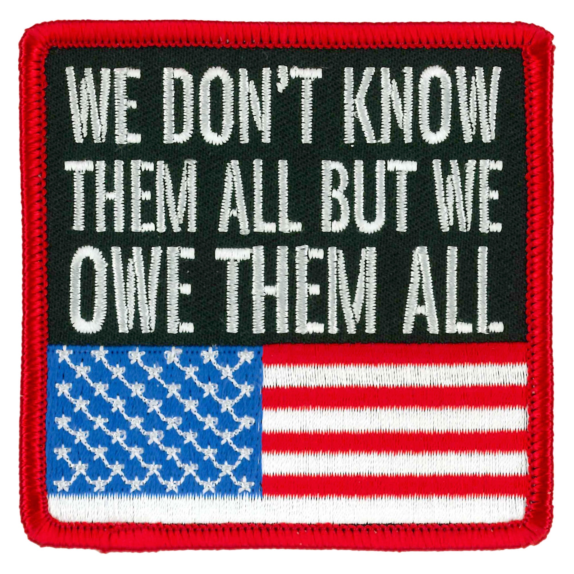 We Owe Them All Patch