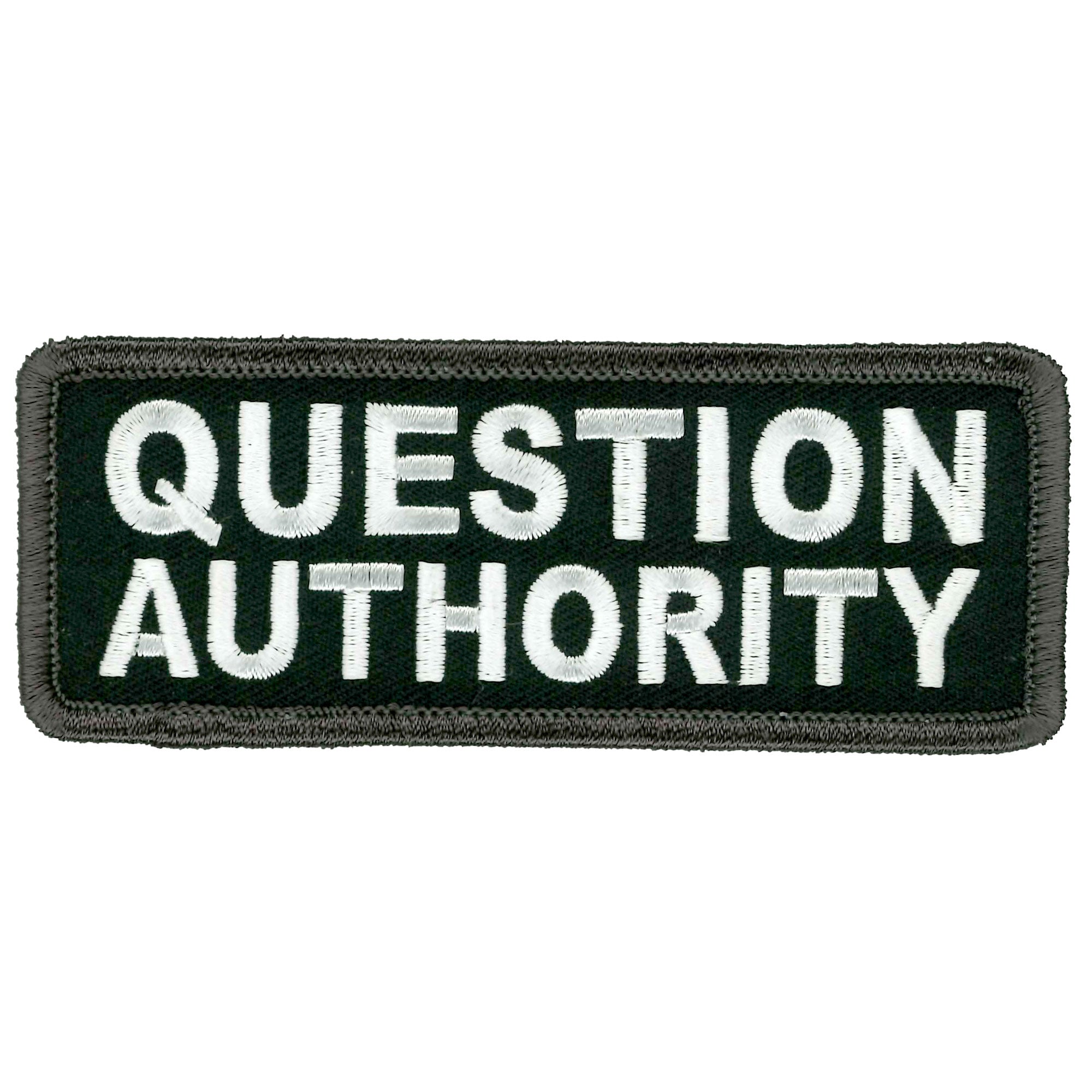 Question Authority Patch